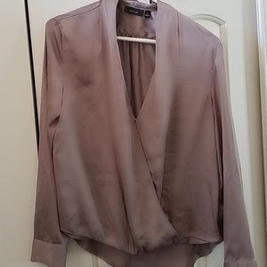 Satin Holiday Party Top